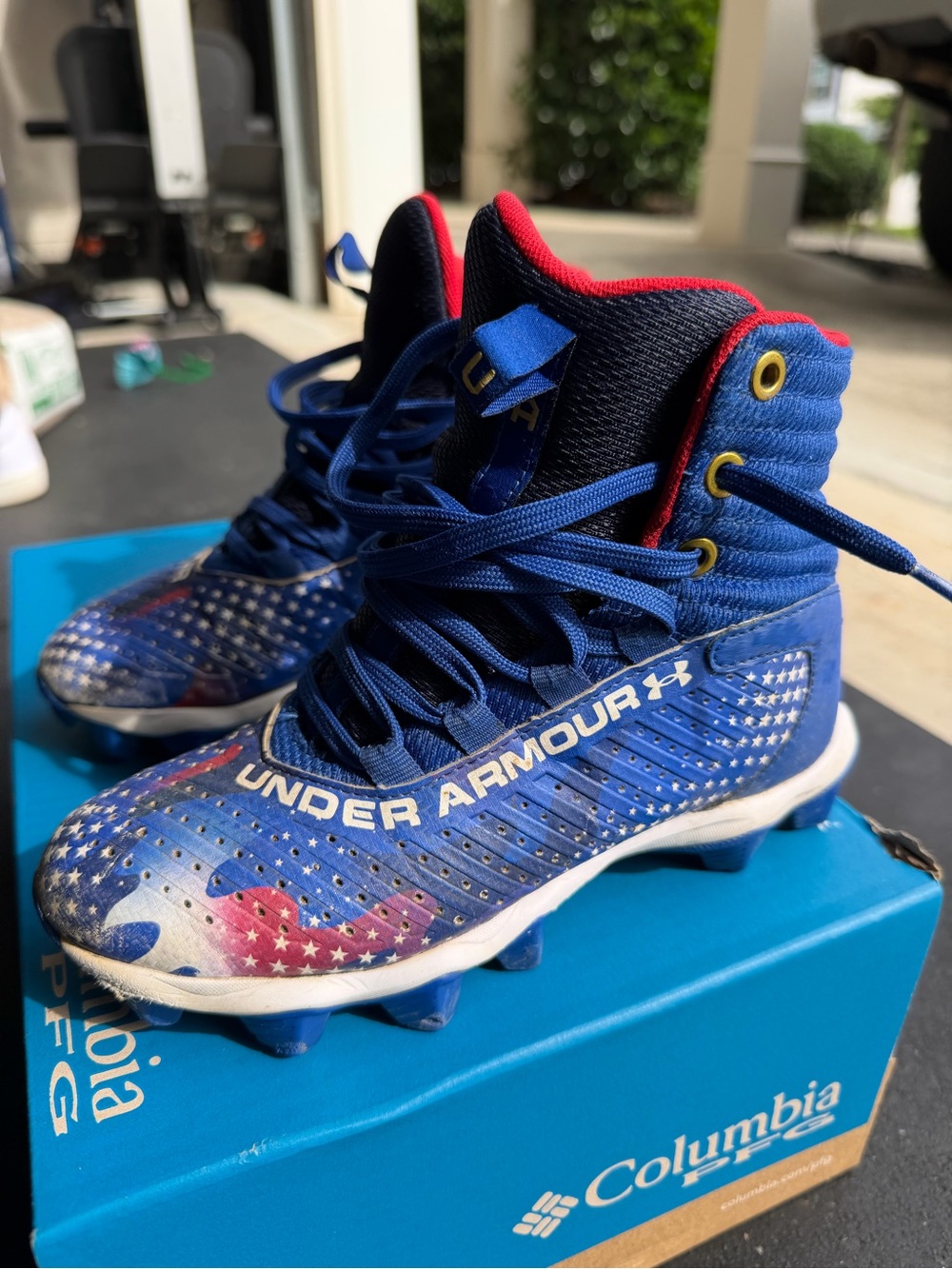 Under Armour Spotlight RM (USA edition) Football Cleats- 2Y